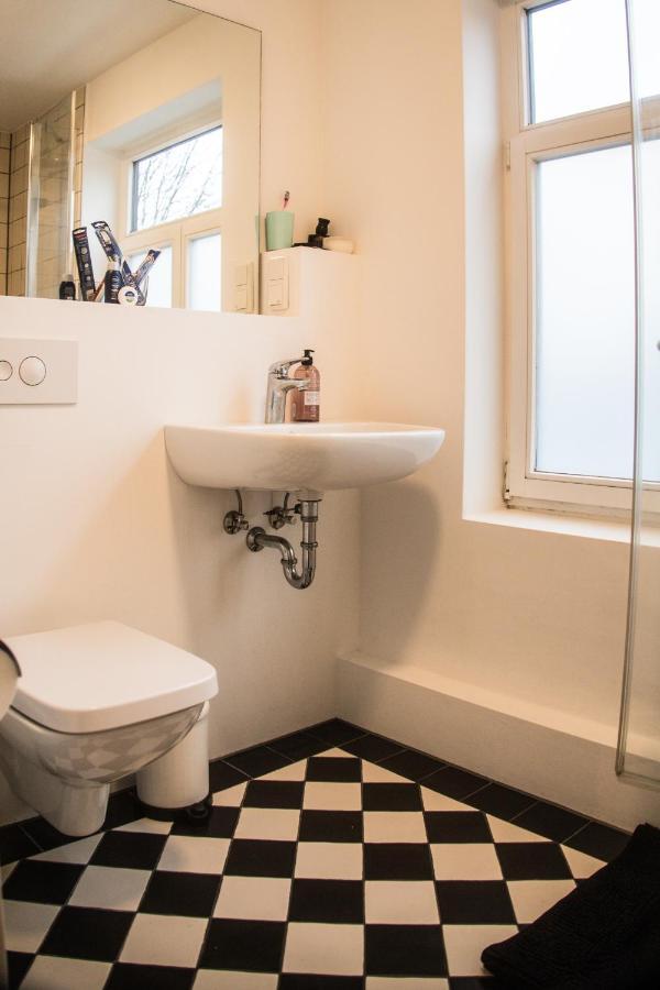 هامبورغ Doppelbett In Heller Wohnung المظهر الخارجي الصورة